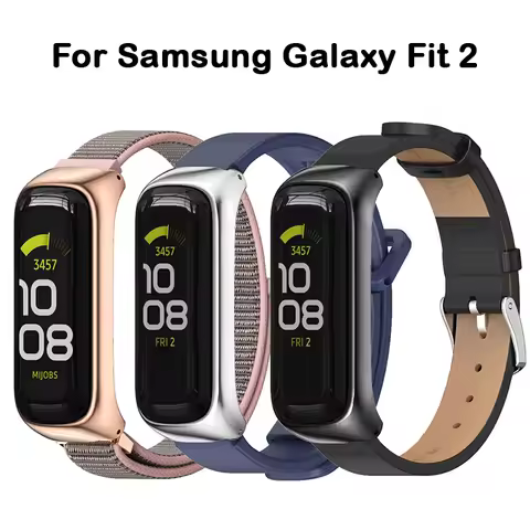 UTHAI S51 Silicone Nylon Watch Strap For Samsung GALAXY FIT 2 Bracelet Watchband Accessories Smart W