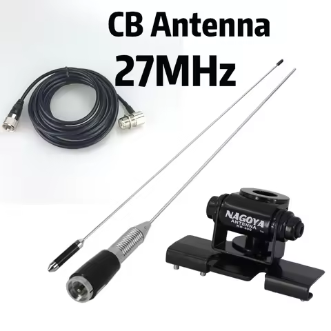 27MHZ CB Radio Antenna BNC Male PL259 forfor Kenwood TK100 Motorola HT440 HT90 CB Walkie TalkieCB-40