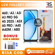 LCD Oppo A60 A3 (4G/5G) A3i 5G A3 PRO 5G A3X A5 2025 A5X A5 PRO (4G/5G) A40 A40M A80 Fulllset Touchs