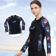 31008 Baju Renang Atasan Lengan Panjang cewek untuk Remaja Dan Dewasa /Baju Renang Wanita