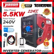 TOKUDEN SR6500ISE 224CC Inverter Generator / Penjana 5.5kW