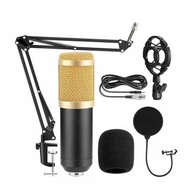 Metal BM800 Condenser Microphone Microphone V8 Sound Card Mobile Phone Computer Anchor K Song Record