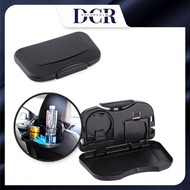 DCR Folding Auto Cup Holder Car Back Seat Table Drink Food Tray rack Auto Travel Desk