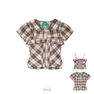 DADDY | Cady Blouse Set เซตเสื้อเบลาส์และสายเดี่ยว สุดน่ารัก