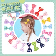 Hair Clip Bow Shape Size 2.7 Inches For Children no.w16