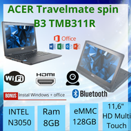 ACER TravelMate Sin B3 TMB311R / N5030 / 8GB / EMMC 128GB / 11,6 TOUCH