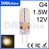 DAXSHINE 24 LED G4 1.5W 12V Warm White 2800-3200K 80-100lm