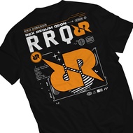 T-shirt RRQ Kingdom Rex Requm Qeon Esport Indonesia Streetwear New Series Combed 30s Indonesian Espo