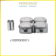 G4KH G4KF 23410-2C400 234102C400 4pcs Auto Engine Pistons Rings Set For 2009-2014 Hyundai Kia 2.0T E