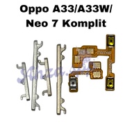 TOMBOL External On Off Volume Button + Flexible On Off Volume Oppo A33 A33W Neo 7 Complete