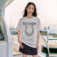 PEACEBIRD | Collaboration 3D Print Linen and Silk T-Shirt