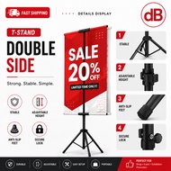 [Ready Stock] Bunting T Stand, Bunting Stand, Banner Stand. T-Stand (double side)