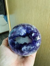 招財招貴人紫水晶開口笑