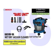 BANSOON BOSCH GAS 18V-10L Cordless Wet Dry Vacuum Cleaner / Dust Extractor (Bare Unit). Light Weight