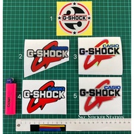 Casio G-Shock / G Shock Designs Sticker Cutting Overlapping Reflective gshock g-shock casio collection