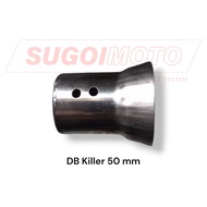DB Killer 50 mm Stainless Steel Motorcycle Exhaust Silencer