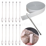 Self Locking Metal Easy Threading Device for Elastic Ropes / DIY Apparel Sewing Accessories / Elasti