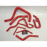 SILICONE RADIATOR HOSE FULLSET HONDA CIVIC EG EK EJ  B16 B18 B20 32MM REDSUN RED (9PCS)
