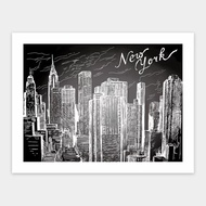 Pintoo Jigsaw Puzzle Sketches New York City 300pcs H1525