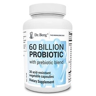 Dr. Berg 60 Billion Probiotic Supplement - Probiotics for Men &amp; Women