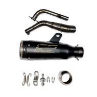 คอท่อ Yamaha Nmax 155 2025 วัสดุแสตนเลสเกรด304 + ปลายท่อ SC ฟรี จุกลดเสียงใส่ในปลายท่อมาให้