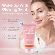Collagen Overnight Wrap Mask Glass Skin Peel Off Mask Treatment Face Firming Hydrating G7g9