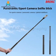 【Ready shipping】Extension Rod Pole Selfie Stick (30.2cm to 131cm ) For Insta360 ONE X3 Gopro Osmo Mobile 5 Gimbal Camera FeiYu Professional Photography Accessories