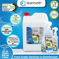 【Food Grade Disinfectant QuantumG】 | Food Grade Sanatizer &amp; Disinfectant Hand Sanitizer | Sanitizer Spray 5L 消毒液 洗手液
