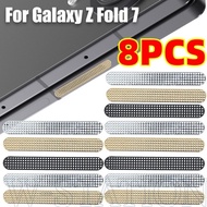 For Galaxy Z Fold 7 - Dustproof Mesh Metal Stickers - Speaker Dust Filters - Self adhesive Protectiv