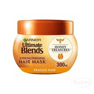 Garnier Ultimate Blends Honey Strengthening Hair Mask, 300 ml