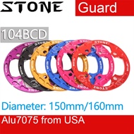 Stone 104BCD Chainring Guard Bash Bicycle Crank Protector 150/160mm 30/32/34/36T XC/AM/FR/DH Chainwh
