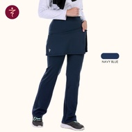 EMAX Seluar Skirt Side Slit Sukan Belah tepi Quick Dry Sport Skirt Pants Plus Size Stretchable