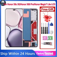 Original LCD For Honor X9c 5G/Honor X60 Pro/Honor Magic7 Lite LCD Screen Display Touch Screen Digiti