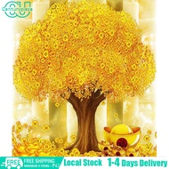 [Local Delivery] 40x50cm 5D Diamond Painting Set Money Tree with Beads Design Full Drill Rhinestone Diamonds DIY Embroidery Paintings Kit Mosaic Wall Decor Kitchen Living Room