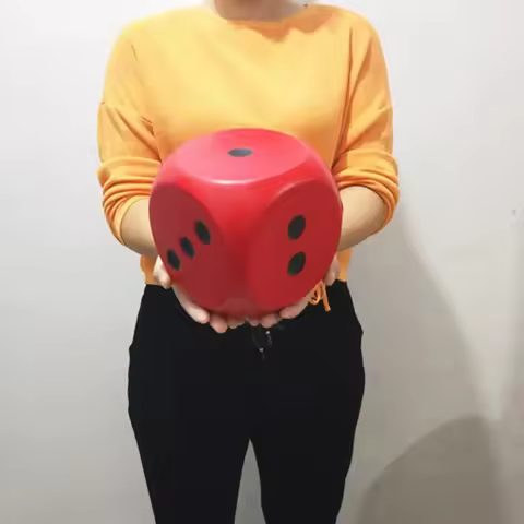 Educational Dices Foam Dices Large Dices Cubes Dices with Number Dots Big Dices Kids Foam Dices Larg