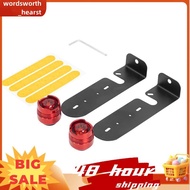 Safty Warning Lights LED Taillight Rear Wheel Lamp for  Max G30 G30D Electric Scooter Cycling Tail L