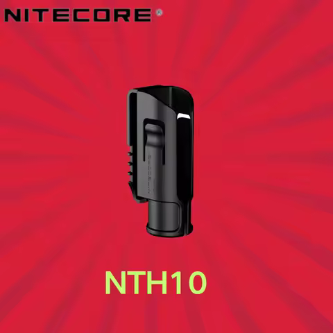 Nitecore NTH10 Tactical Hard Case Pouch Holster Mounts Holder for 1" Flashlights Outdoor Torch Hunti