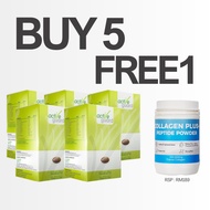 OSN Active Guard Probiotic 60 soft gels x 400mg + Collagen Plus Peptide Powder 200g (BUY 5 FREE 1 Pa
