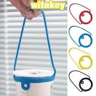 WITAKEY Colorful Water Bottle Rope, Water Bottle Accessories Silicone Water Bottle Silicone Rope, Cr