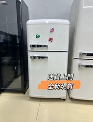 復古雪櫃#迷你雪櫃雙門雪櫃 白色 紅色黃色雪櫃refrigerator