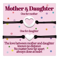 Love Black Woven Bracelet Daughte Love Black Woven Bracelet Set Stainless Steel Combination Love Bla