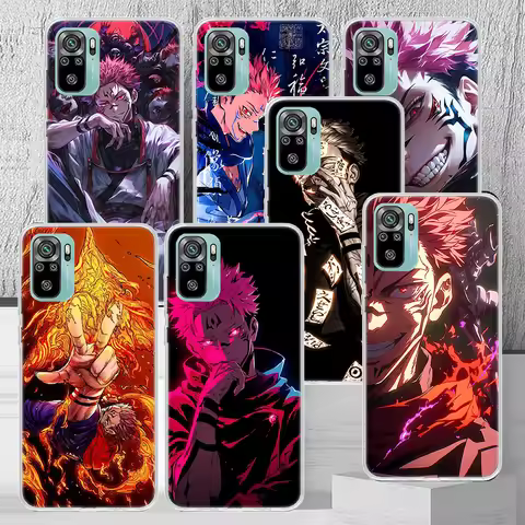 Kaisen J-Jujutsu Ryomen Sukuna Phone Case Cover for Xiaomi Redmi 9C 10C 12C 13C 14C 12 13 10A 10 9A 