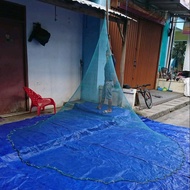 Jala ikan jala lempar 3 meter bahan nilon / benang bisa untuk udang jala laut jala sungai jala uda