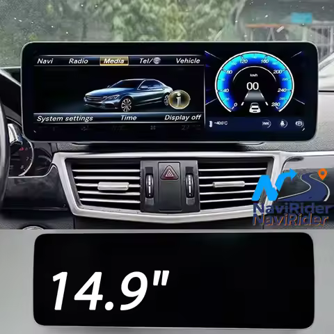 CarPlay Android Auto For Mercedes Benz E Class W207 W212 2010-2013 Multimedia Player Screen Wireless