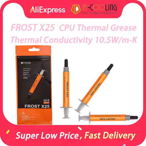ID-COOLING FROSTX25X05 CPU Heat Sink Paste 10.5W/m-K 6.5W/m-K Original CPU High-Performance GPU Cool