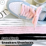 KMV Cute Plush Sneakers Shoelaces - Shoes Laces Strings Accessories - Exquisite, Versatile, Y2k - Au