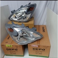 Head lamp big lamp Avanza Xenia 2004 2005 2006 DEPO 212-11F8-RDB Price Per 1 Pcs