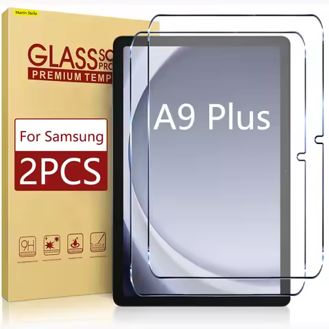 For Samsung Galaxy Tab A9 Plus Tempered Glass Screen Protector On Samsung Tab A9+ Plus 8.7 11 inch 2