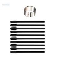 【3C】 Drawing Tablet Replacement Tips Plastic Pen Refills Set With Clip For Pen 3 PTK470 PTK670 PTK87
