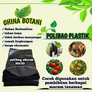 Polybag Tanaman Ukuran 30x30 Isi 100 Pcs / Polybag 30x30 Isi 50 / Polybag 30x30